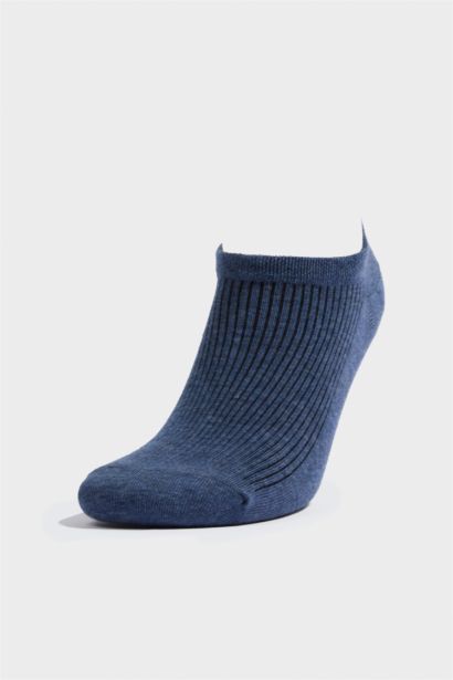 Erkek 5'li Pamuklu Sneaker Çorap