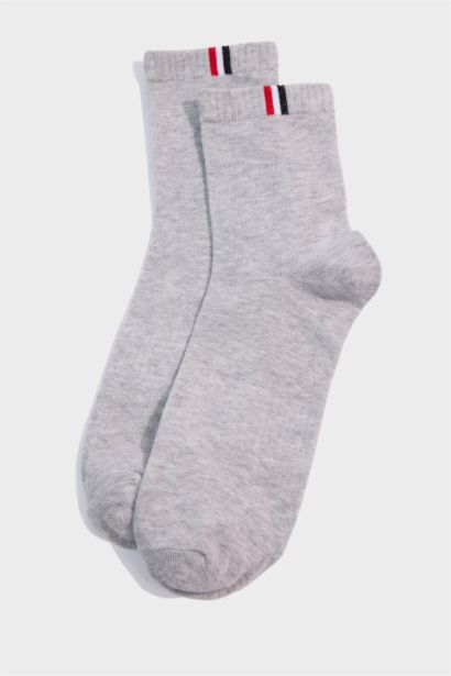 Erkek 5'li Pamuklu Soket Çorap