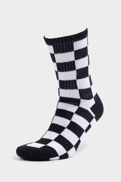 Erkek 3'lü Pamuklu Uzun Çorap