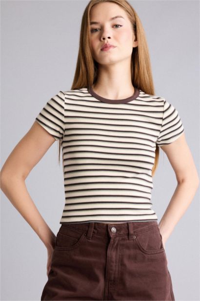 Fıtted Ribana Tişört