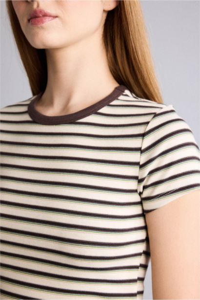 Fıtted Ribana Tişört