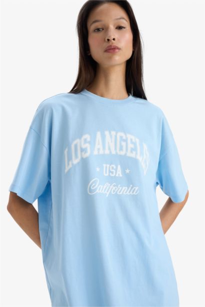 Oversize Fit Crew Neck Short Sleeve T-shirt