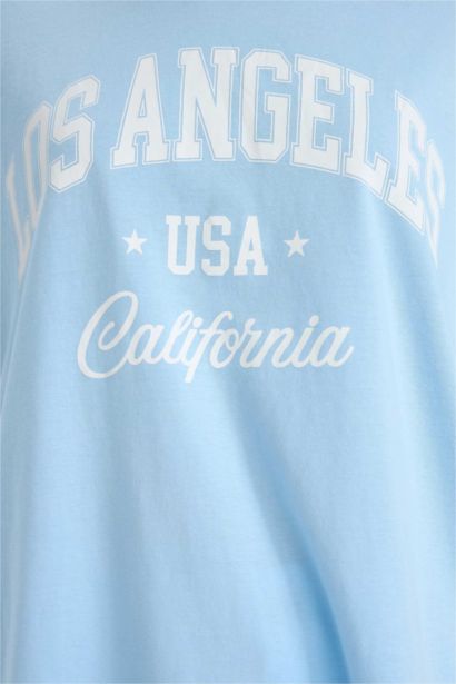 Oversize Fit Crew Neck Short Sleeve T-shirt