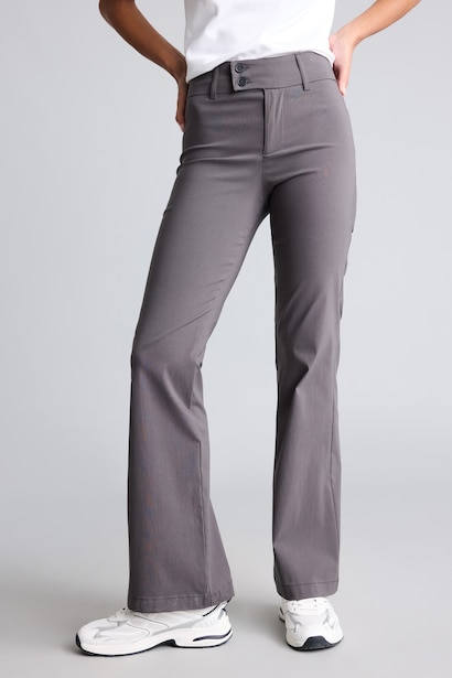 Normal Waist Flare Trousers