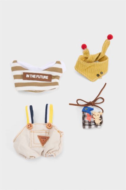 Kadın Yeşil Detaylı Giydirilebilir Charm Anahtarlık Kostümü