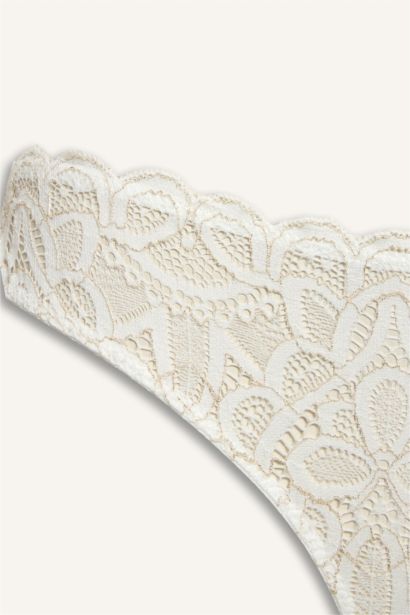 Dantelli Simli Dantel Brazilian Külot