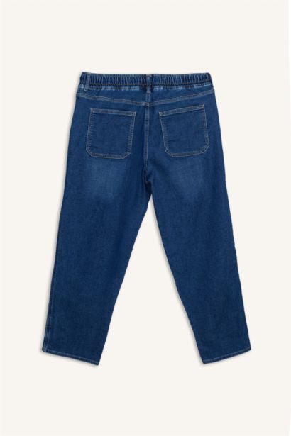 بنطلون وايد ليج برجل واسع