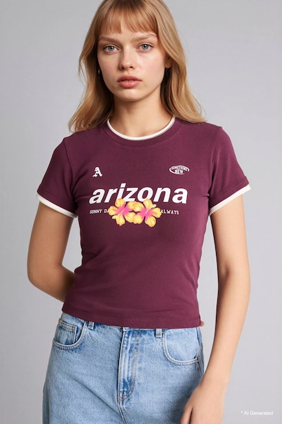 Slim Fit Printed T-shirt