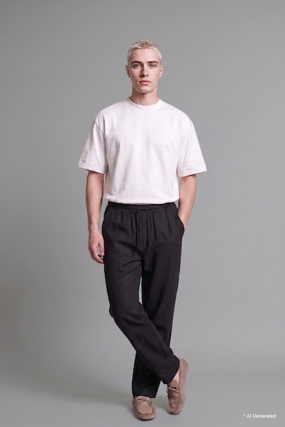 %100 Pamuk Baggy Fit Pantolon