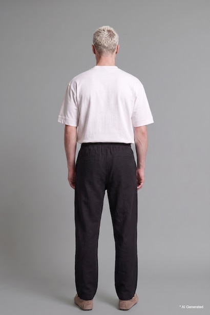 %100 Pamuk Baggy Fit Pantolon