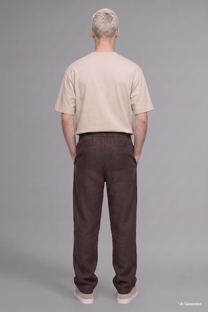 %100 Pamuk Baggy Fit Pantolon