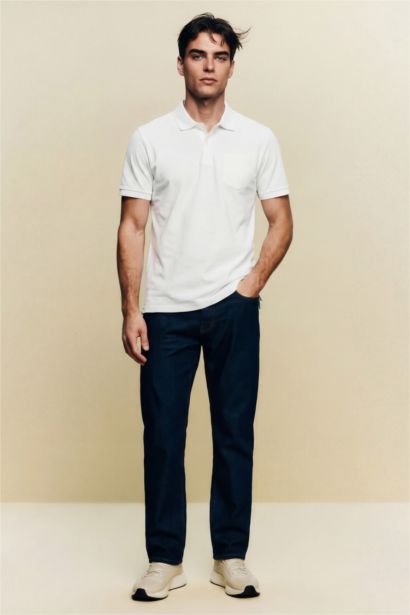 %100 Pamuk Polo Tişört