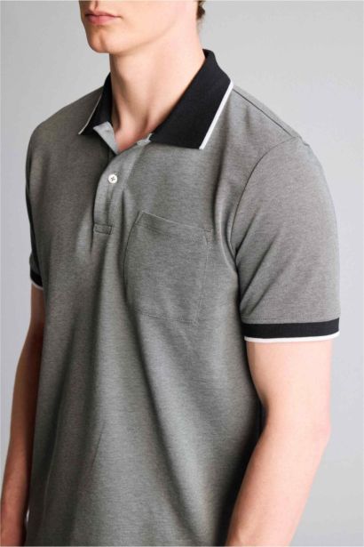 Kısa Kollu Polo Tişört
