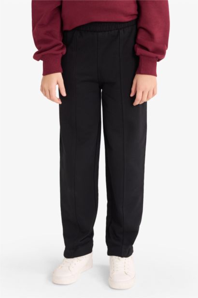 بنطرون بجامة رياضي بناتي باريل فيت بخصر مطاطي