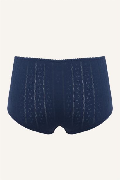 Pamuklu Çiçek Desenli Boxer