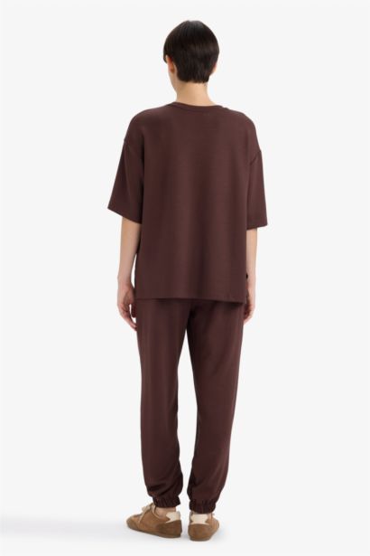 Relax Fit Crew Neck Basic T-Shirt