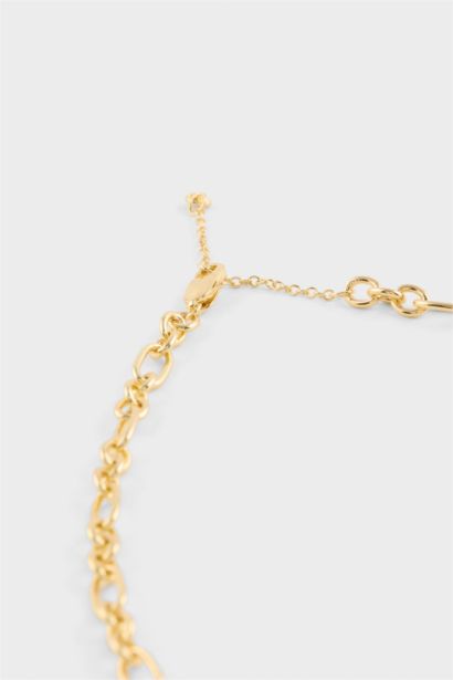 Reis X DeFacto Yıldız Figürlü Gold Kolye