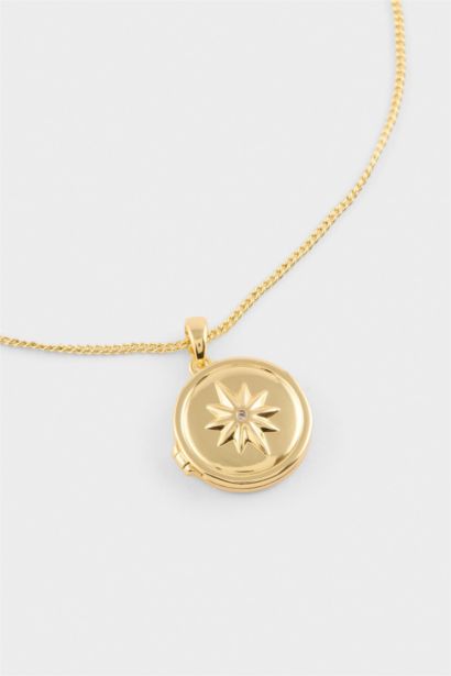 Reis X DeFacto Madalyon Gold Kolye