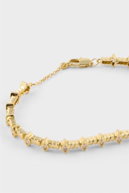 Reis X DeFacto Taşlı Gold Bileklik