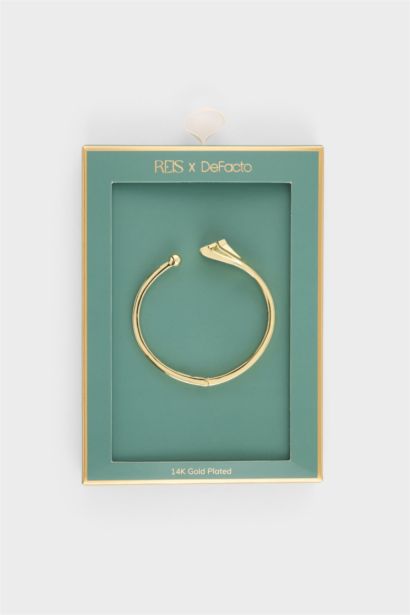 Reis X DeFacto Yıldız Figürlü Gold Bileklik