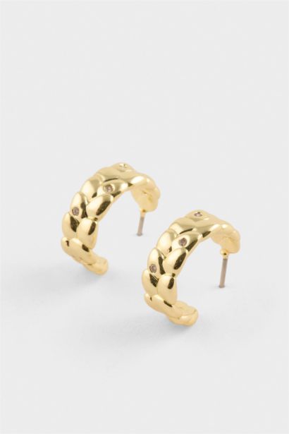 Reis X DeFacto 2'li Gold Küpe