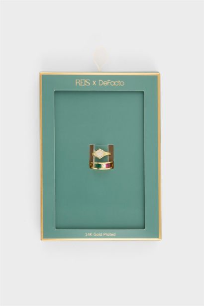 Reis X DeFacto 2'li Gold Yüzük