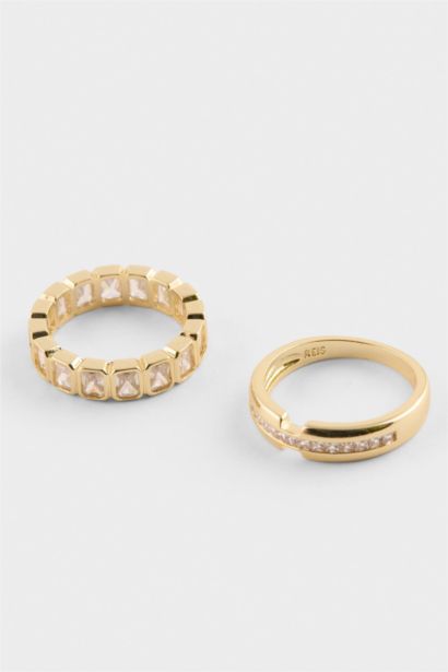 Reis X DeFacto 2'li Gold Yüzük