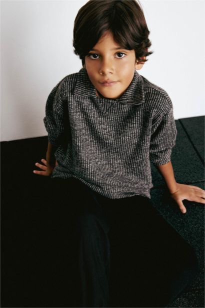 Boy Polo Shirt Sweatshirt