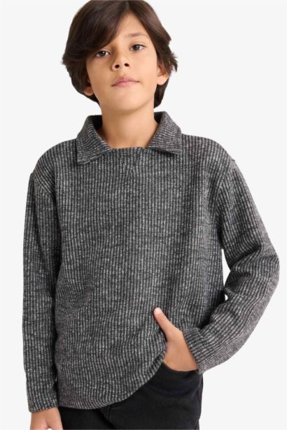 Boy Polo Shirt Sweatshirt
