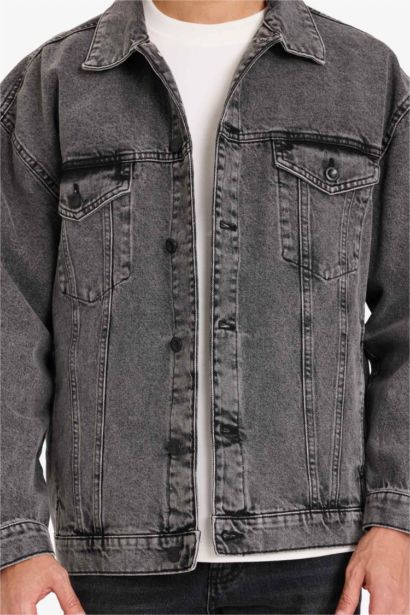 Oversize Fit Denim Jacket