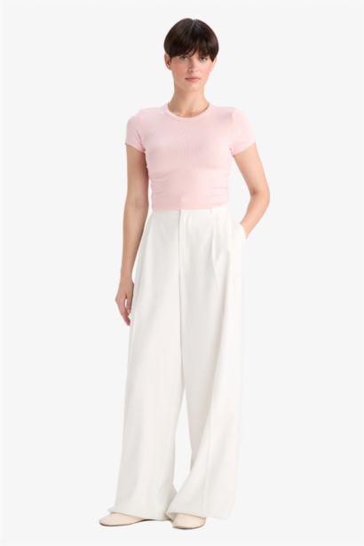 Slim Fit Skinny Crew Neck T-Shirt