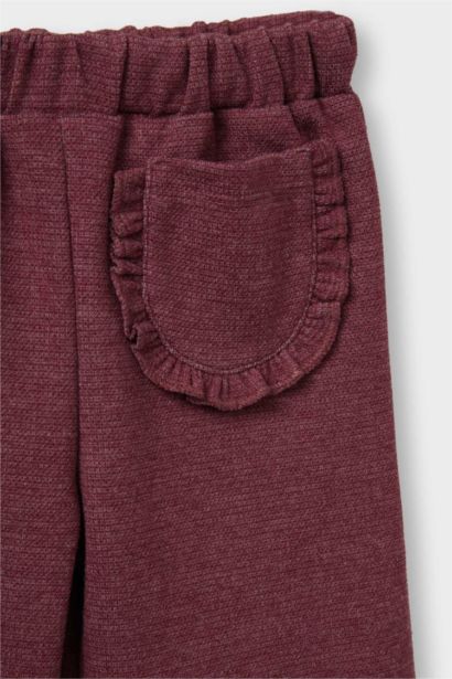 Baby Girl Elastic Waist Trousers