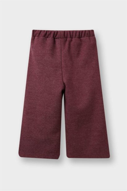 Baby Girl Elastic Waist Trousers