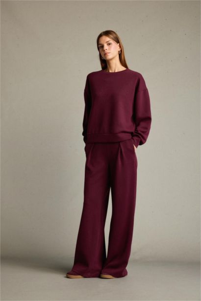 Regular Fit Regular Hem modal Trousers