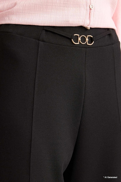 Crepe Trousers