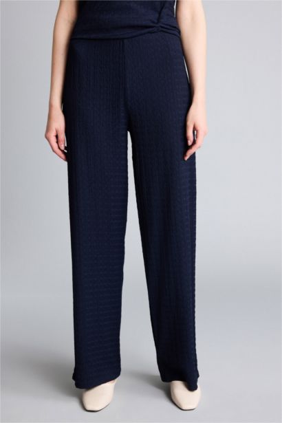 Straight Fit Trousers