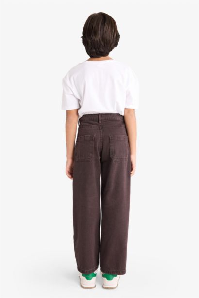 Boy Wide Leg Straight Leg Jeans