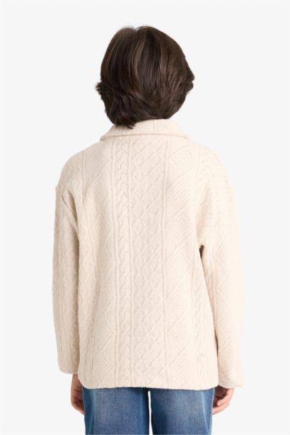 Boy Polo Neck Long Sleeve T-Shirt