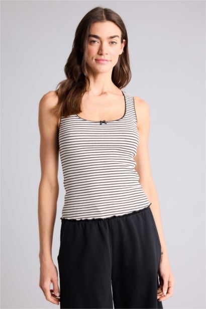 Regular Fit Ribana Tank Top