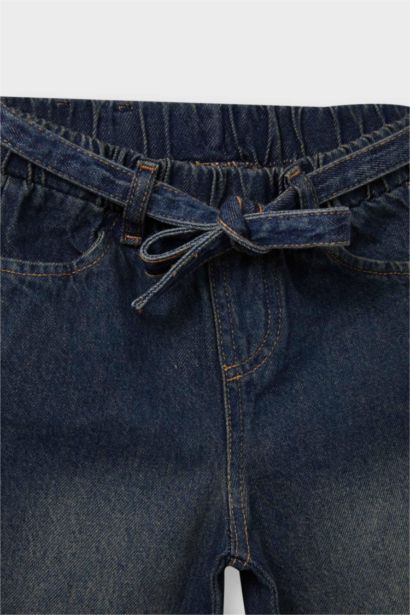 Wide Leg Jean Pantolon Kız Bebek