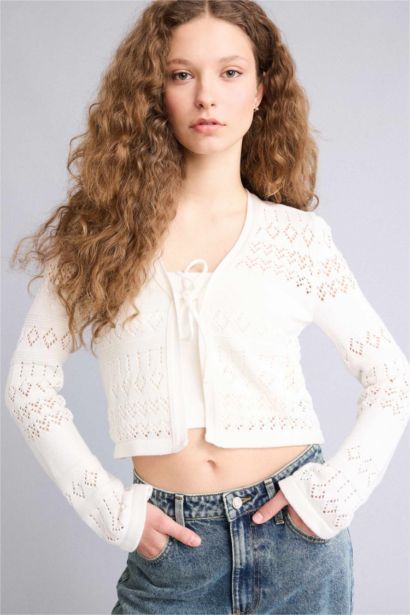 Slim Fit V-Neck Knitwear Cardigan