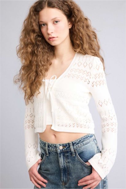 Slim Fit V-Neck Knitwear Cardigan