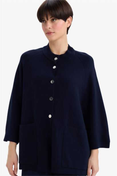 Relax Fit V-Neck Knitwear Cardigan