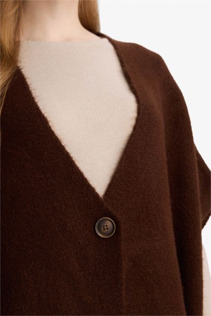 Relax Fit V-neck Knitwear Cardigan