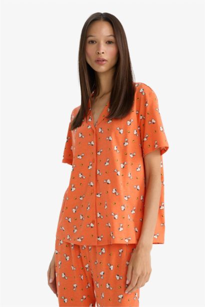 Комплект из 2 предметов Snoopy Regular Fit с коротким рукавом