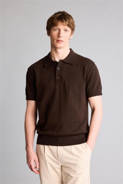Man Short Sleeve Polo T-Shirt