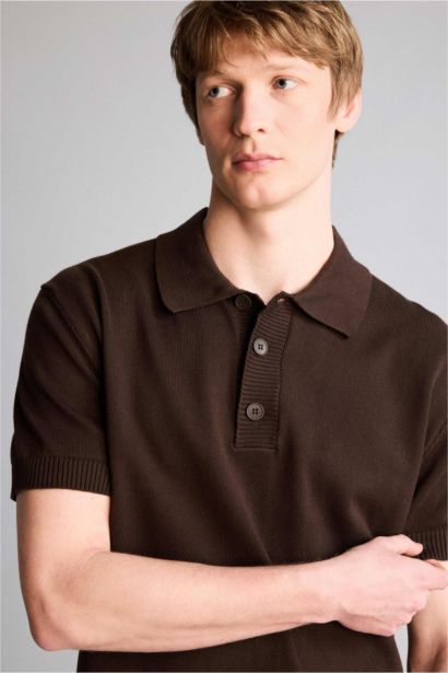 Man Short Sleeve Polo T-Shirt