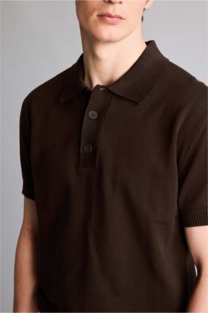 Man Short Sleeve Polo T-Shirt