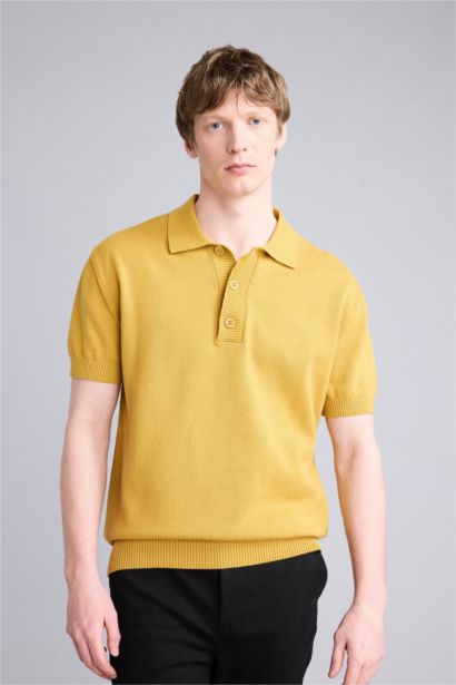 Man Short Sleeve Polo T-Shirt