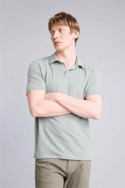 Standart Fıt Polo Yaka Kısa Kollu Polo Tişört